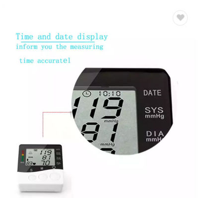 LCD ψηφιακός βραχιόνων πίεσης του αίματος ανώτερος οργάνων ελέγχου της BP ODM cOem μανσετών ψηφιακός