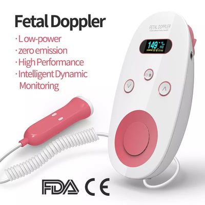 Μητρικό μωρό εμβρυϊκό Doppler κτύπου της καρδιάς νηπίων μέτρων οργάνων ελέγχου καρδιών εγχώριου εμβρυϊκό Doppler