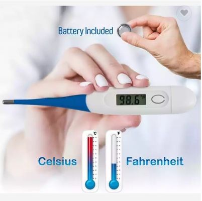 Επίδειξη LCD γρήγορα 2 δευτερολέπτων δοκιμής ηλεκτρικός πλαστικός cOem θερμομέτρων θερμοκρασίας μωρών ψηφιακός