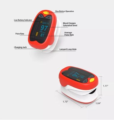 OLED φορητός παιδιών παιδιών Neonatal σφυγμού σφυγμός Oximeter άκρων δακτύλου Oximeters επανακαταλογηστέος