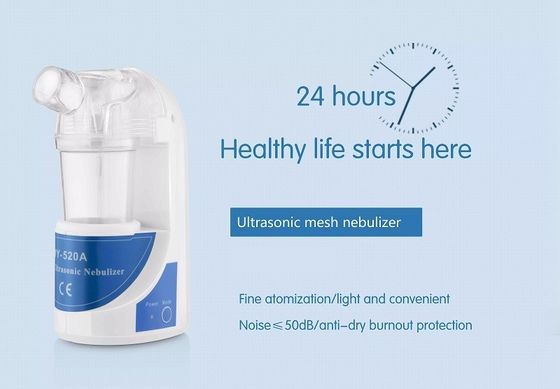Πρακτικό υπερηχητικό Nebulizer μηχανών εισπνευστήρων οικιακών ενήλικο παιδιών με τον προσαρμοστή στοματικών μασκών