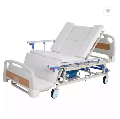 Κρεβάτι περιποίησης οικιακής φροντίδας Multifunction Cama de Manual Medical νοσοκομείων με την τουαλέτα