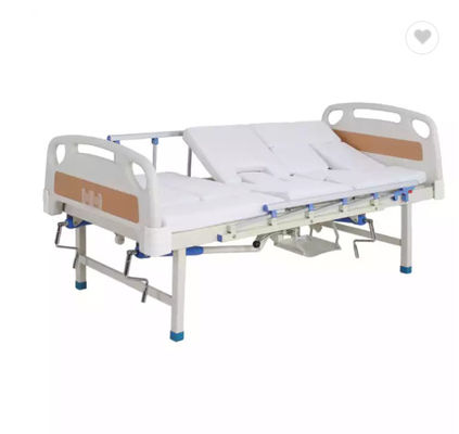 Κρεβάτι περιποίησης οικιακής φροντίδας Multifunction Cama de Manual Medical νοσοκομείων με την τουαλέτα