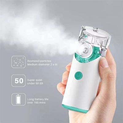 Inhaler Usb επανακαταλογηστέο φορητό υπερηχητικό φορητό Nebulizer πλέγματος για τα παιδιά